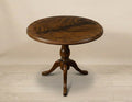 Fine 1920s Burr Walnut Tripod Wine Table by Andrew Thomson & Sons, Glasgow
